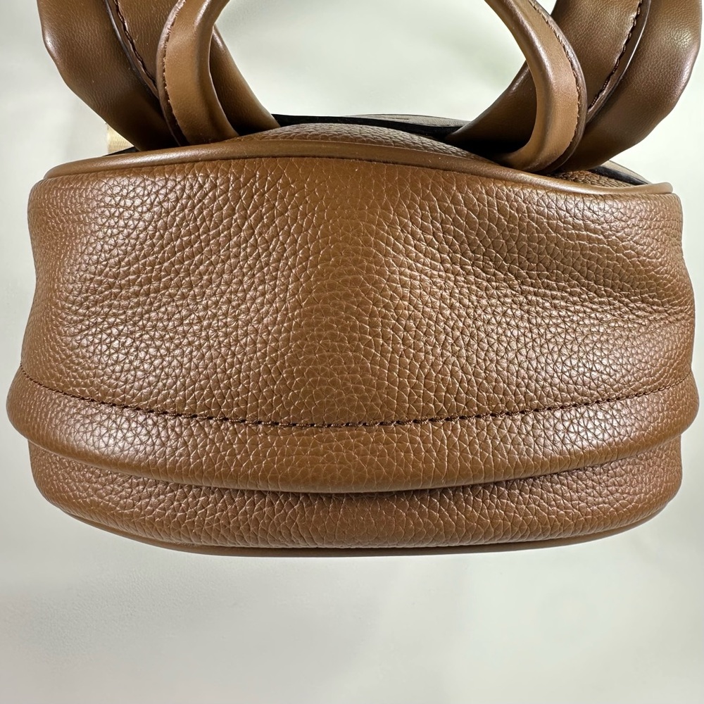 NEW Women’s MICHAEL Michael Kors Bex Medium Leather Backpack Brown - Picture 10 of 14